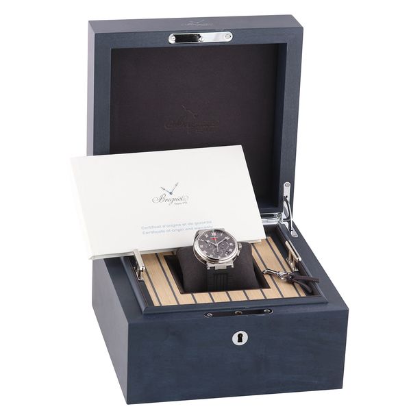 Breguet Marine Chronograph 5527TI/G2/5WV